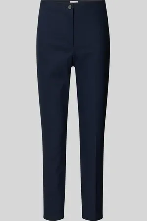 Christian Berg Spodnie materiałowe o skróconym kroju slim fit