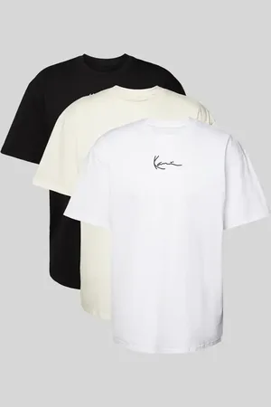 Karl Kani T-shirt z wyhaftowanym logo w zestawie 3 szt.