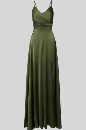 TROYDEN COLLECTION Sukienka wieczorowa w stylu kopertowym