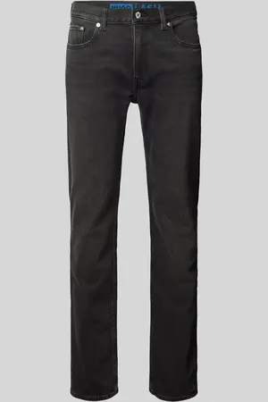Hugo Blue Jeansy o kroju regular fit z 5 kieszeniami model ‘Ash’
