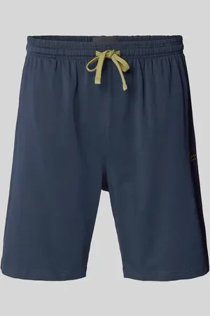 HUGO BOSS Szorty z dzianiny dresowej o kroju regular fit z tunelem model ‘Mix&Match’