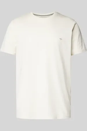 Fynch-Hatton T-shirt z wyhaftowanym logo