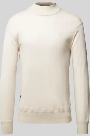 G-Star Sweter z dzianiny z golfem model ‘Premium core’