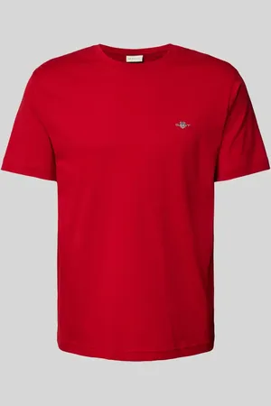 GANT T-shirt z wyhaftowanym logo