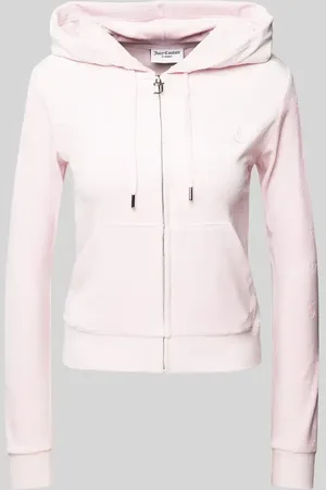 Juicy Couture Bluza rozpinana z kapturem model ‘MADISON’