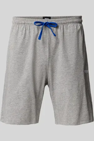 HUGO BOSS Szorty z dzianiny dresowej o kroju regular fit z tunelem model ‘Mix&Match’
