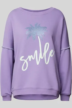 miss goodlife Bluza o kroju oversized z prążkowanymi wykończeniami