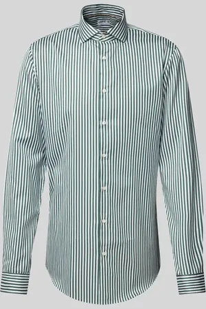 Jake*s Koszula biznesowa o kroju slim fit z bardzo długim rękawem o jakości premium