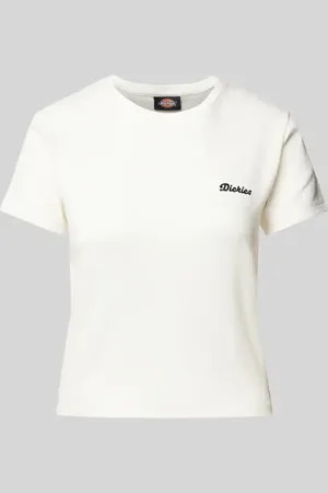 Dickies T-shirt z mieszanki bawełny model ‘LEWISTOWN’