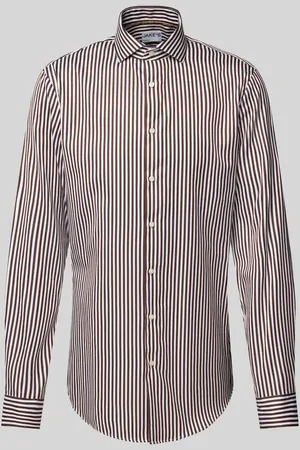 Jake*s Koszula biznesowa o kroju slim fit z bardzo długim rękawem o jakości premium