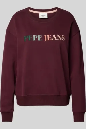 Pepe Jeans Bluza z okrągłym dekoltem model ‘REAGAN’