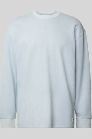 Hugo Blue Sweter z dzianiny ze stójką