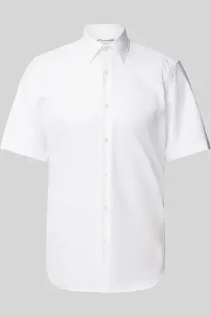 HUGO BOSS Koszula biznesowa o kroju regular fit z rękawami o dł. 1/2 model ‘Joe’