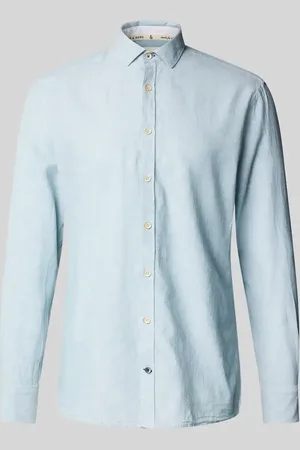 Colours & Sons Koszula casualowa o kroju slim fit z kołnierzykiem typu kent