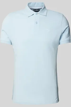 Barbour Koszulka polo o kroju slim fit z wyhaftowanym logo