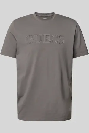 Guess T-shirt z nadrukiem z logo model ‘ALPHY’