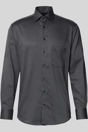 ETERNA Koszula biznesowa o kroju Modern Fit z kołnierzykiem typu kent