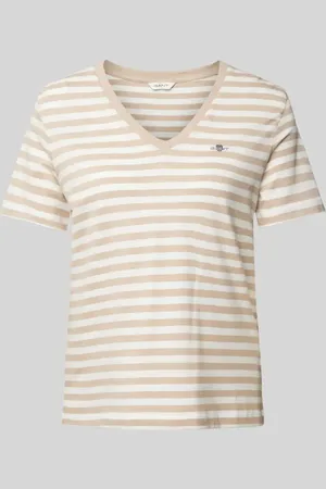 GANT T-shirt z wyhaftowanym logo