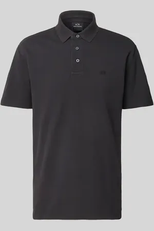Armani Exchange Koszulka polo z krótką listwą guzikową
