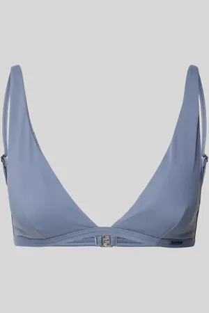Calvin Klein Top bikini z zapięciem na haftkę model ‘Essential’