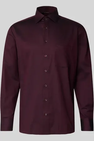 ETERNA Koszula biznesowa o kroju Modern Fit z kołnierzykiem typu kent