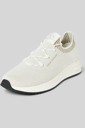 Armani Exchange Sneakersy z nadrukiem z logo model ‘ENGLISH’