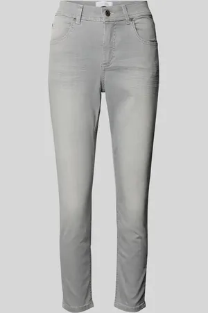 Angels Jeansy o skróconym kroju slim fit model ‘ORNELLA’