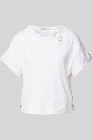 Marc Cain T-shirt z wpuszczanymi kieszeniami