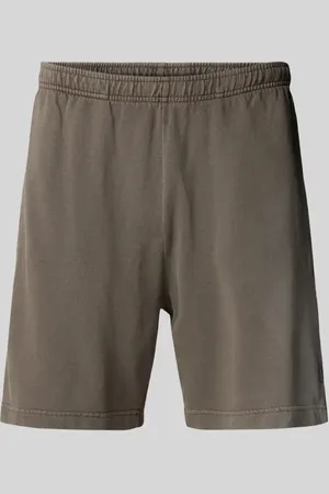 Mazine Szorty z dzianiny dresowej o kroju regular fit z detalem z logo