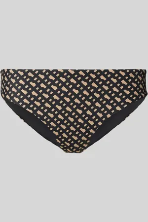 HUGO BOSS Figi bikini z aplikacją z logo