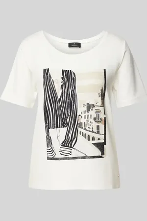 monari T-shirt z nadrukowanym motywem