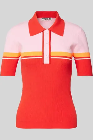 Essentiel Antwerp Sweter z dzianiny z kołnierzykiem polo