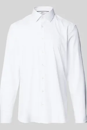 Jake*s Koszula biznesowa o kroju super slim fit ze streczem