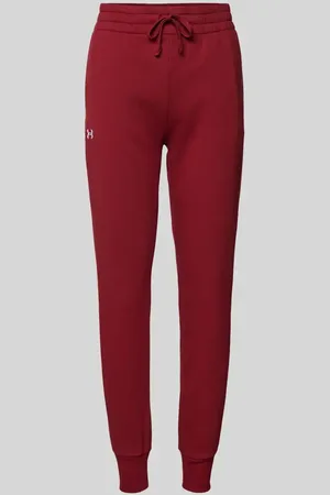 Under Armour Spodnie dresowe z wyhaftowanym logo