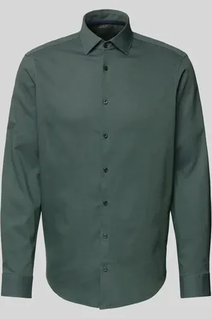 Jake*s Koszula biznesowa o kroju regular fit z kołnierzykiem typu kent