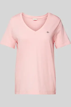 GANT T-shirt z wyhaftowanym logo