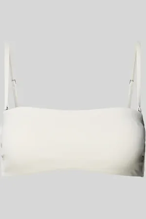 Calvin Klein Top bikini z prostokątnym dekoltem