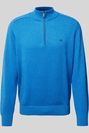 Fynch-Hatton Sweter z dzianiny z wyhaftowanym logo