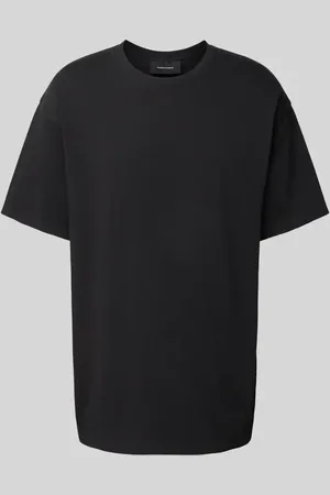 Peak Performance T-shirt z prążkowanym okrągłym dekoltem