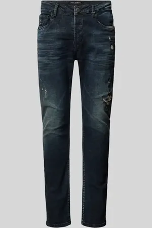 Elias Rumelis Jeansy o kroju tapered fit z przetarciami model ‘Noel’