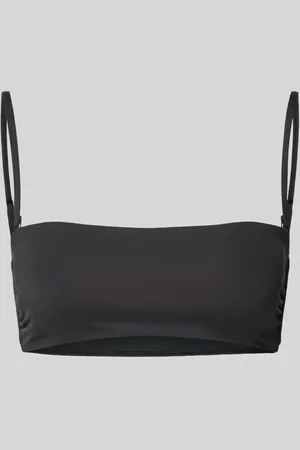 Calvin Klein Top bikini z detalem z logo