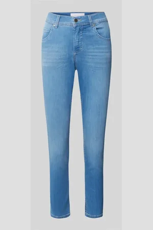 Angels Jeansy o skróconym kroju slim fit model ‘ORNELLA’