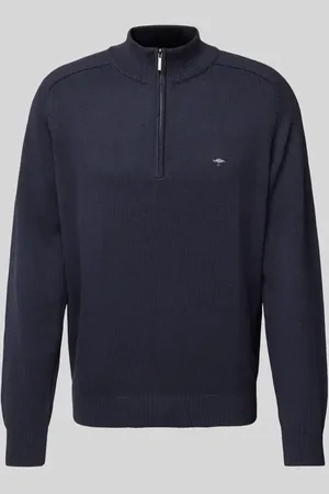 Fynch-Hatton Sweter z dzianiny z wyhaftowanym logo