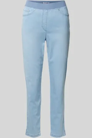 Brax Jeansy o skróconym kroju slim fit model ‘Pamina’