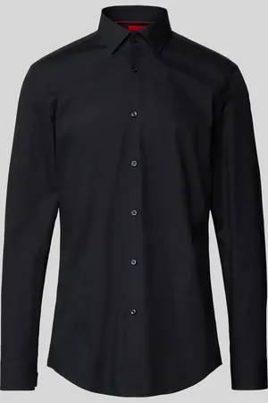 HUGO BOSS Koszula biznesowa o kroju slim fit z bawełny model ‘Jenno’
