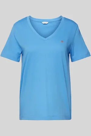 GANT T-shirt z wyhaftowanym logo