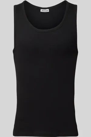 Weekday Top z efektem prążkowania