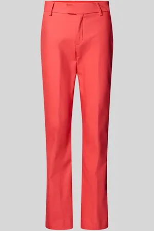 Mos Mosh Spodnie materiałowe o kroju slim fit z wpuszczanymi kieszeniami model ‘ELLEN’