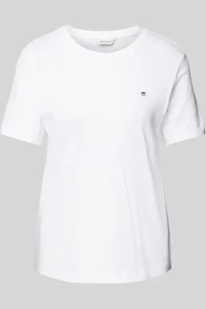GANT T-shirt z nadrukiem z logo