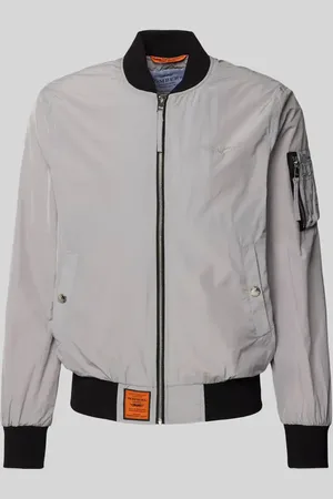 original bombers Bomberka z naszywką z logo model ‘MA1’